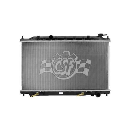 Csf 3371 1 Row Plastic Tank Aluminum Core Radiator 3371